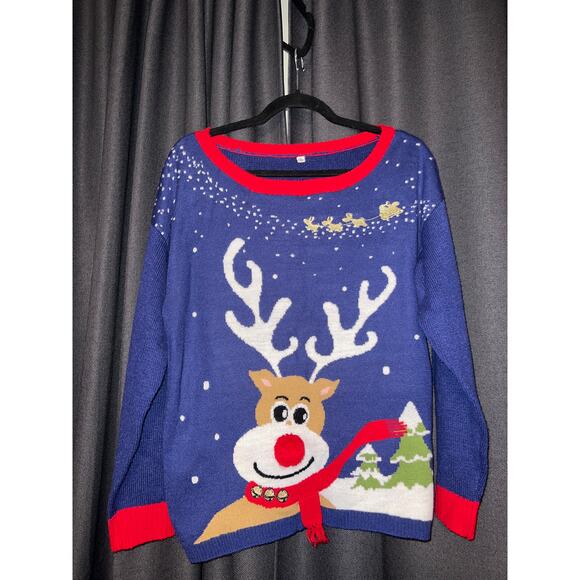 Ugly Christmas Sweater Xmas Size XL - Picture 1 of 2